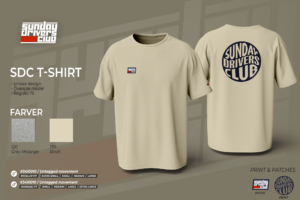 SDC Drift Tee, Birch